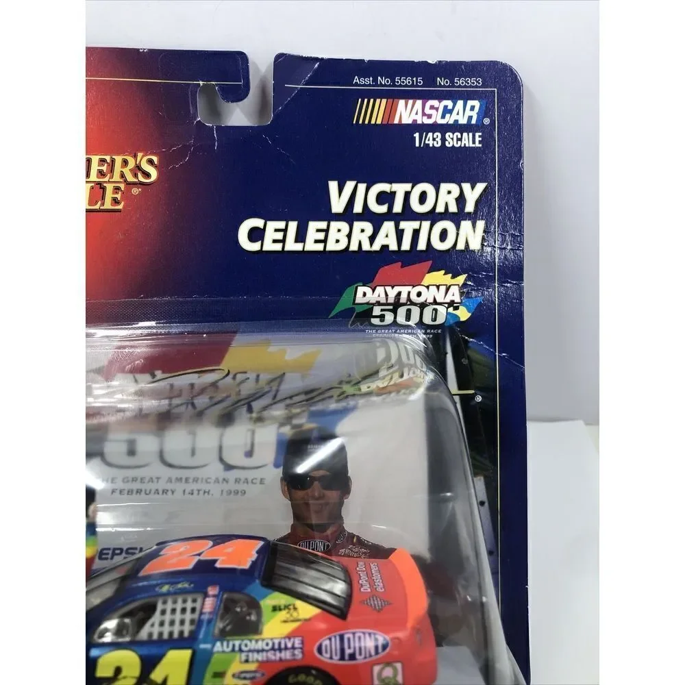 Jeff Gordon #24  NASCAR Winners Circle 1999 Victory Celebration Daytona 500.